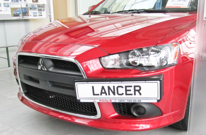 Воздуховоды радиатора в передний бампер (Цельные) для Mitsubishi Lancer X (2010-2016) купить недорого с доставкой в Находка