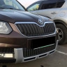 Зимний экран нижний, (под покраску) для Skoda Yeti Outdoor (2013-2018) купить недорого с доставкой в Находка