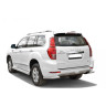 Защита заднего бампера «Уголки» (d63.5) Haval H9(Нерж. Сталь) купить недорого с доставкой в Находка