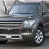Бампер передний (в сборе) "Broomer Design" для Mitsubishi Pajero 4 (2006-2015) купить недорого с доставкой в Находка