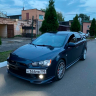 Подиум номера "EVO" №1 (прямой, гладкий, дорестайлинг) для Mitsubishi Lancer 10 (2007-2010) купить недорого с доставкой в Находка