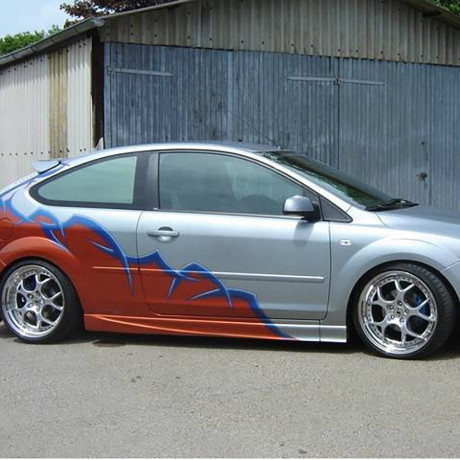 Накладки на пороги "Lord" для Ford Focus 2 (2004-2011) купить недорого с доставкой в Находка