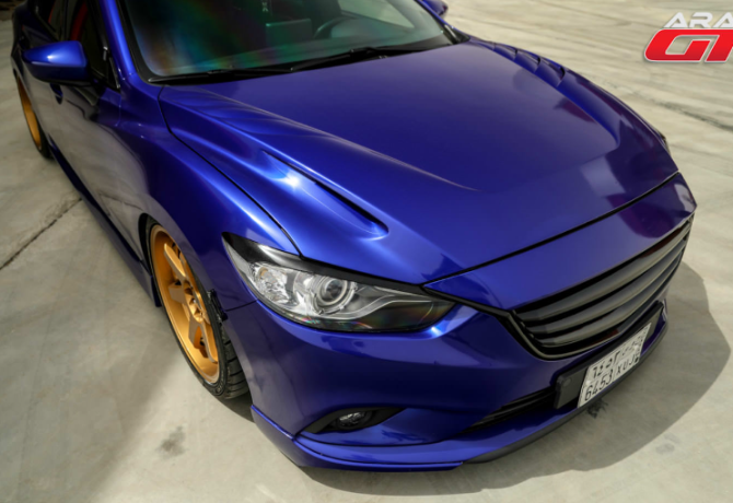 Капот "SkyActivSport" var №1 (с глухими жабрами) для Mazda 6 (2013-н.в.) купить недорого с доставкой в Находка