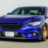 Капот "SkyActivSport" var №1 (с глухими жабрами) для Mazda 6 (2013-н.в.) купить недорого с доставкой в Находка