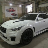 Капот пластиковый "Jass-Rs" Infiniti FX купить недорого с доставкой в Находка
