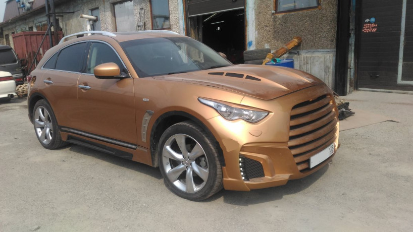 Капот пластиковый "Jass-Rs" Infiniti FX купить недорого с доставкой в Находка