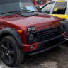 Бампер передний "Urban" под ПТФ для L@DA 4x4 Urban купить недорого с доставкой в Находка