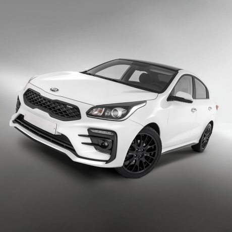 Бампер передний "Kudos Romb" для Kia Rio (2017-2020) купить недорого с доставкой в Находка