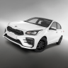 Бампер передний "Kudos Romb" для Kia Rio (2017-2020) купить недорого с доставкой в Находка
