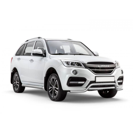 Защита переднего бампера d51мм «Волна» (НПС) LIFAN X60 (2017-н.в.) купить недорого с доставкой в Находка