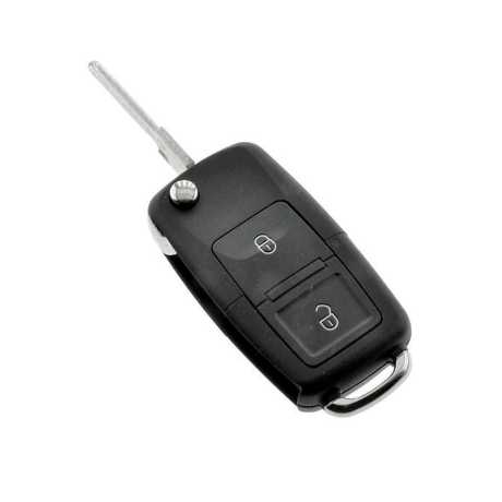 Чип-ключ выкидной с ПДУ 2 кнопки (стиль Volkswagen) B@3 2170-2172, 1117-1119, 2190, 2191, 2123, Datsun (седан, хэтчбэк) купить недорого с доставкой в Находка