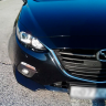 Накладки (клыки) на передний бампер "Самурай" для Mazda 3 (2013-2019) купить недорого с доставкой в Находка