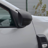 Накладки на зеркала с козырьком "КАРТ" для Renault Duster 2 (с 2021 г.в.) тиснение, без комплектации купить недорого с доставкой в Находка