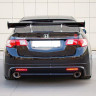 Накладка (юбка) заднего бампера "Mugen Style" для Honda Accord VIII (2008-2013) купить недорого с доставкой в Находка