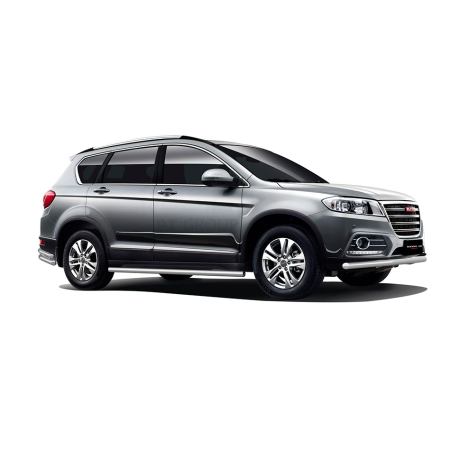 Защита порогов прямая d63мм (НПС) HAVAL H6 (2014-н.в.) купить недорого с доставкой в Находка