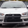 Воздуховоды радиатора в передний бампер (Цельные) var №2 для Mitsubishi Lancer X (2007-2010) купить недорого с доставкой в Находка