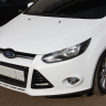 Накладки на фары (реснички) широкие var №1 для Ford Focus 3 (2012-2014) купить недорого с доставкой в Находка