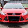 Накладки на фары (реснички) узкие var №2 для Ford Focus 3 (2012-2014) купить недорого с доставкой в Находка