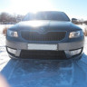 Вставки переднего бампера в стиле "RS" для Skoda Octavia III A7 (2013-2016) купить недорого с доставкой в Находка