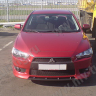 Зубатка - вставка между передними клыками для Mitsubishi Lancer X (2007-2016) купить недорого с доставкой в Находка