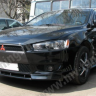 Зубатка - вставка между передними клыками для Mitsubishi Lancer X (2007-2016) купить недорого с доставкой в Находка