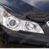 Накладки на фары (реснички) для Subaru Outback (4th generation)/Legacy (5th generation)(2009-2014) купить недорого с доставкой в Находка