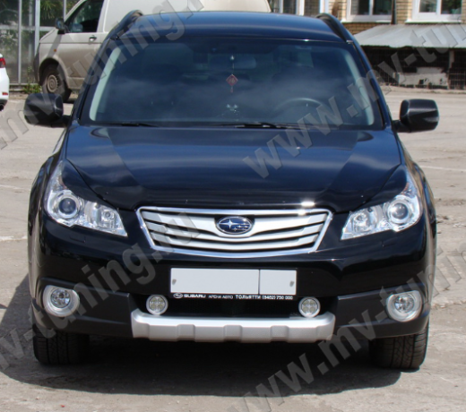 Накладки на фары (реснички) для Subaru Outback (4th generation)/Legacy (5th generation)(2009-2014) купить недорого с доставкой в Находка