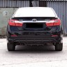 Диффузор заднего бампера var №1 (под окраску) для Toyota Camry XV50 (2012-2014) купить недорого с доставкой в Находка
