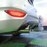 Диффузор заднего бампера var №3 (двойной выхлоп) для Hyundai Solaris (2010-2013) купить недорого с доставкой в Находка