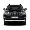 Защита переднего бампера одинарная d63мм (НПС) TOYOTA LAND CRUISER PRADO 150 (2017-н.в.) купить недорого с доставкой в Находка
