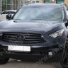 Накладки на фары (реснички) var №2 для Infiniti FX (2nd generation) купить недорого с доставкой в Находка