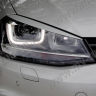 Накладки на фары (реснички) для Volkswagen Golf VII (2013-2020) купить недорого с доставкой в Находка