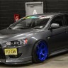 Спойлер переднего бампера (под клыки) для Mitsubishi Lancer X купить недорого с доставкой в Находка