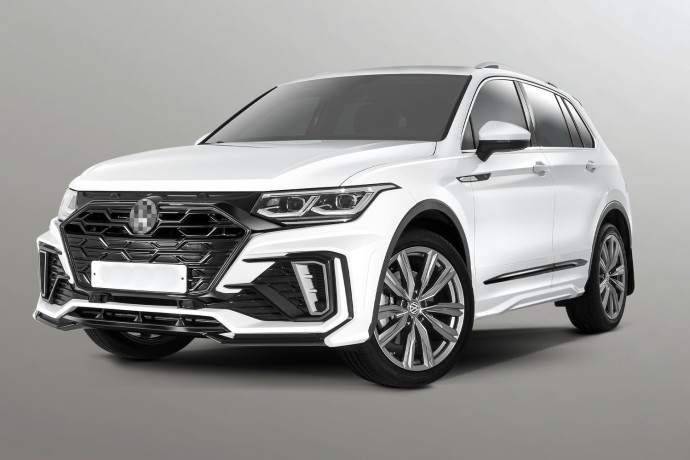 Накладки на двери Volkswagen Tiguan (2020-н.в.) купить недорого с доставкой в Находка