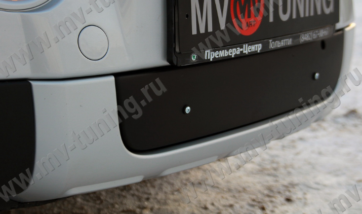 Зимний экран нижний (текстурный пластик) для Skoda Yeti (2009-2012) купить недорого с доставкой в Находка
