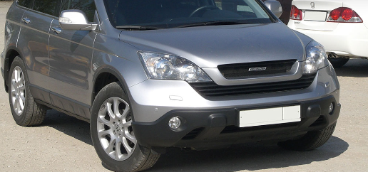 Решетка радиатора (сетка в комплекте) "MUGEN Style" для Honda CR-V (2007-2009) купить недорого с доставкой в Находка